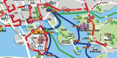 斯德哥尔摩点地图