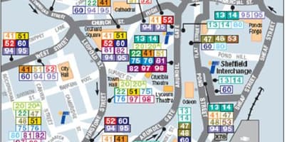 地图的斯德哥尔摩旅76路线