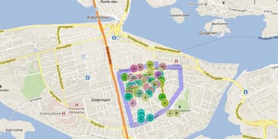 地图sofo斯德哥尔摩