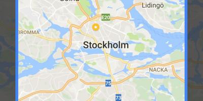 离线的地图斯德哥尔摩