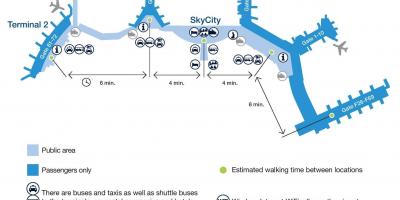Arn机场的地图